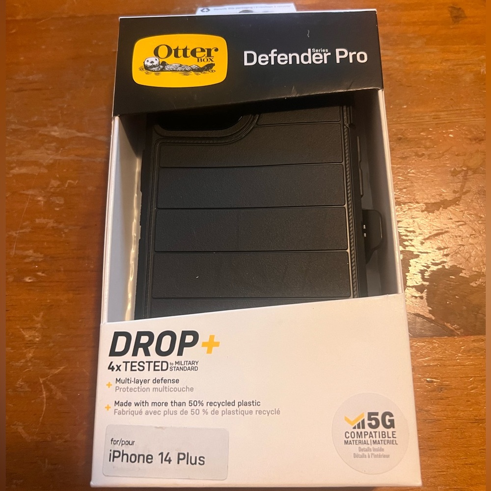 Brand, new iPhone, 14 Plus  Otter box case